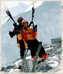 Baptêmes de l'air en parapente dans les Alpes du Nord